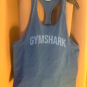 Gymshark Women’s Large Blue Racerback Tank Top